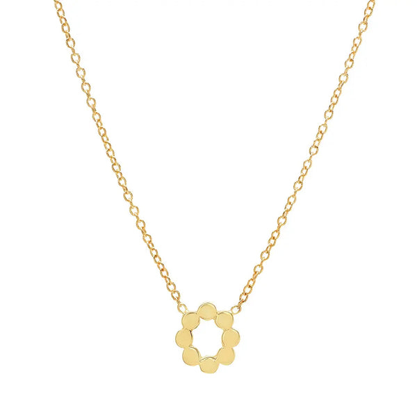 DSJ's Signature Meaningful Gold Initial Necklace - Dana Seng Jewelry Collection