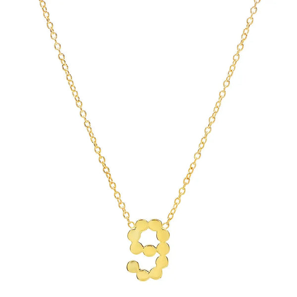 DSJ's Signature Meaningful Gold Number Necklace - Dana Seng Jewelry Collection