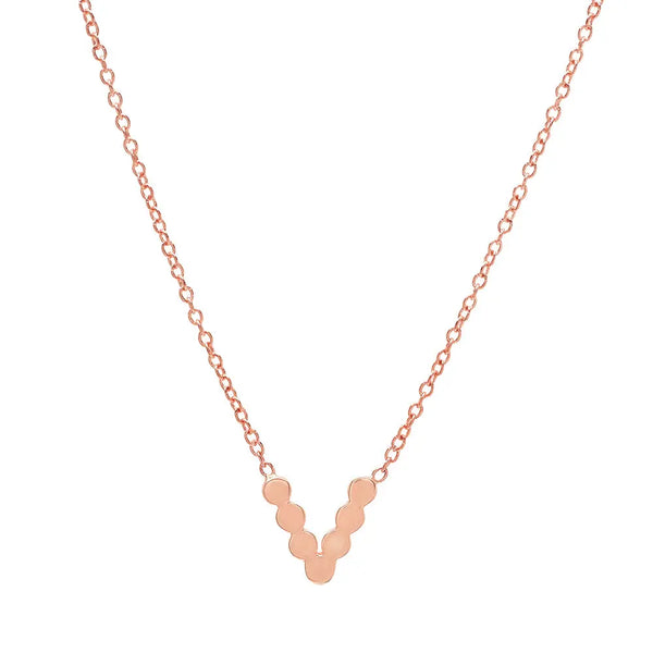 DSJ's Signature Meaningful Gold Initial Necklace - Dana Seng Jewelry Collection