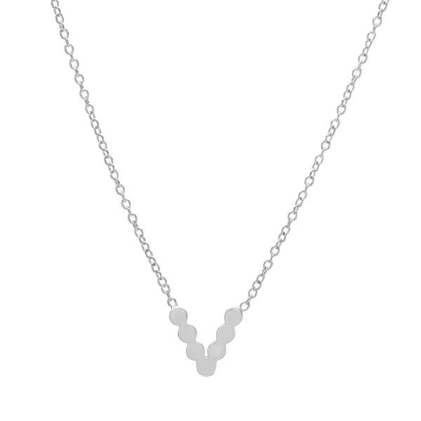 DSJ's Signature Meaningful Gold Initial Necklace - Dana Seng Jewelry Collection