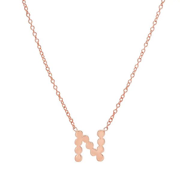 DSJ's Signature Meaningful Gold Initial Necklace - Dana Seng Jewelry Collection