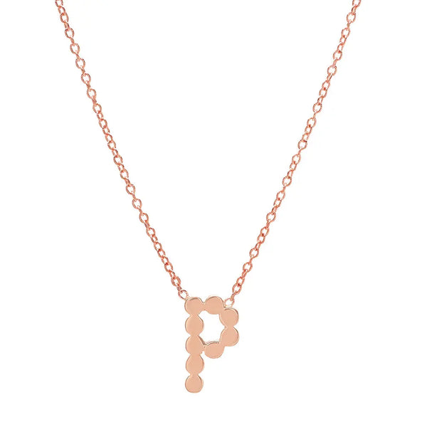 DSJ's Signature Meaningful Gold Initial Necklace - Dana Seng Jewelry Collection