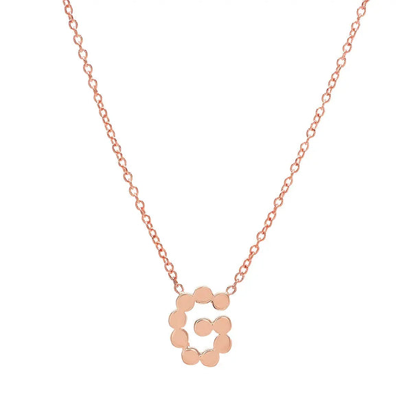DSJ's Signature Meaningful Gold Initial Necklace - Dana Seng Jewelry Collection