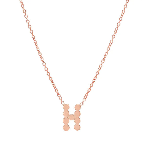 DSJ's Signature Meaningful Gold Initial Necklace - Dana Seng Jewelry Collection