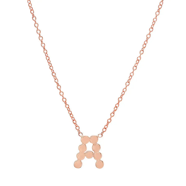 DSJ's Signature Meaningful Gold Initial Necklace - Dana Seng Jewelry Collection