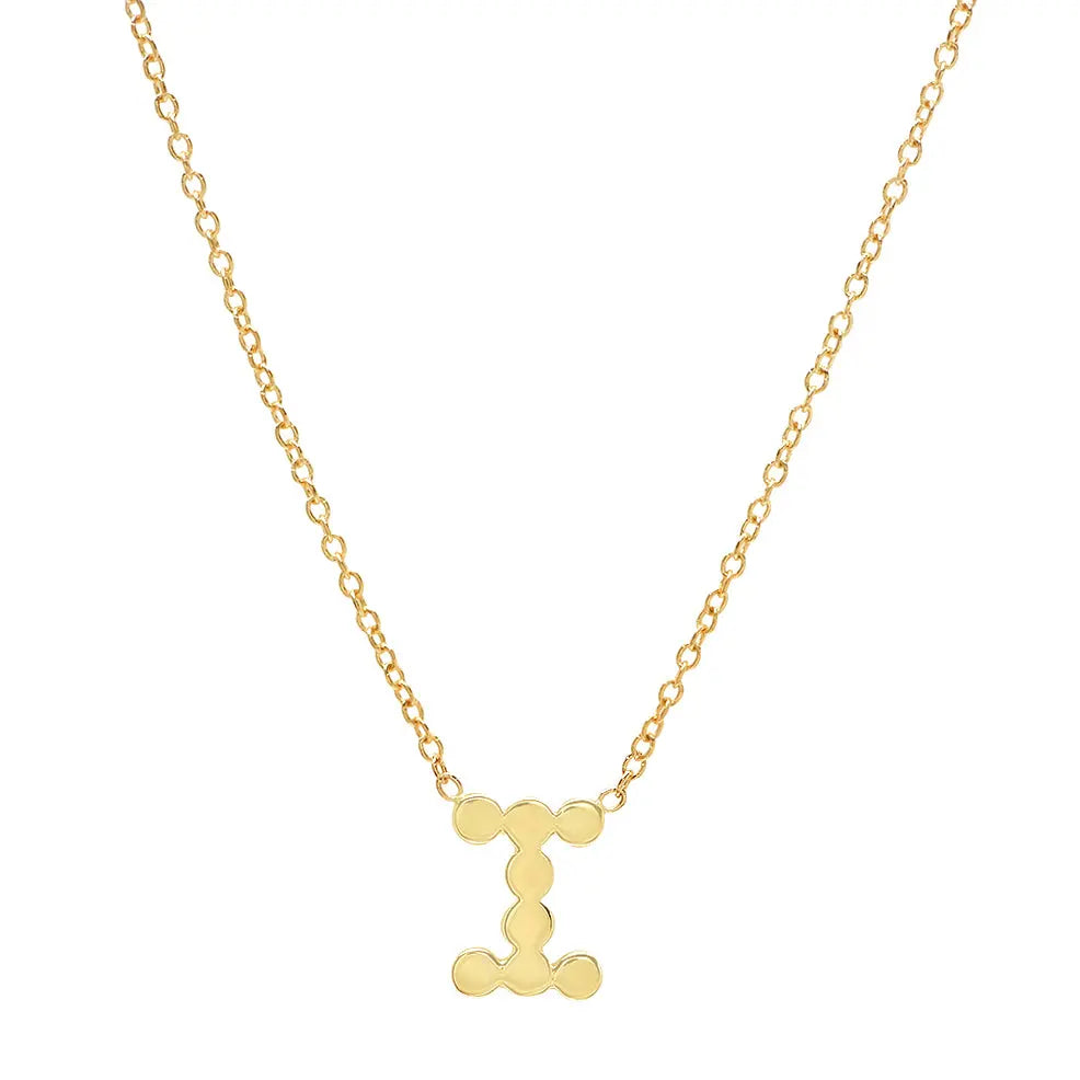 DSJ's Signature Meaningful Gold Initial Necklace