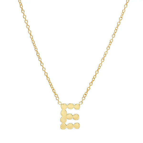 DSJ's Signature Meaningful Gold Initial Necklace - Dana Seng Jewelry Collection