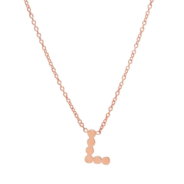 DSJ's Signature Meaningful Gold Initial Necklace - Dana Seng Jewelry Collection