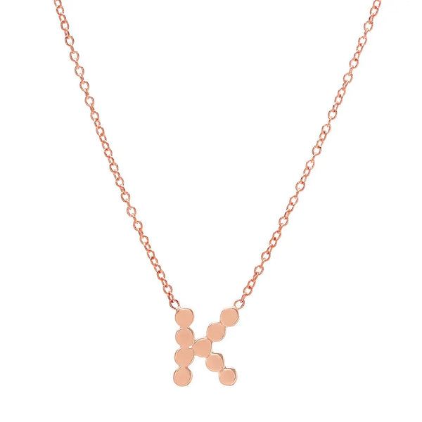 DSJ's Signature Meaningful Gold Initial Necklace - Dana Seng Jewelry Collection