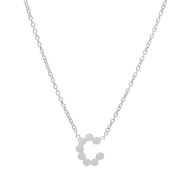 DSJ's Signature Meaningful Gold Initial Necklace - Dana Seng Jewelry Collection