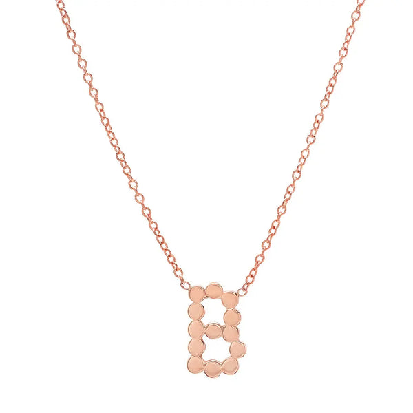 DSJ's Signature Meaningful Gold Initial Necklace - Dana Seng Jewelry Collection