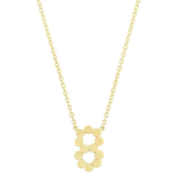 DSJ's Signature Meaningful Gold Number Necklace - Dana Seng Jewelry Collection
