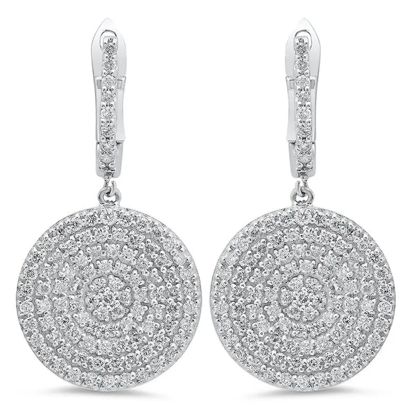 Extravagant Diamond Dangle Earrings - Dana Seng Jewelry Collection
