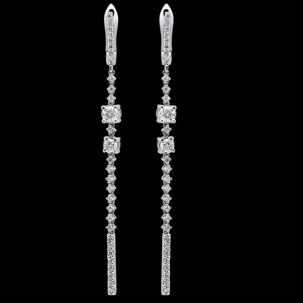 Classy Diamond Dangle Earrings - Dana Seng Jewelry Collection