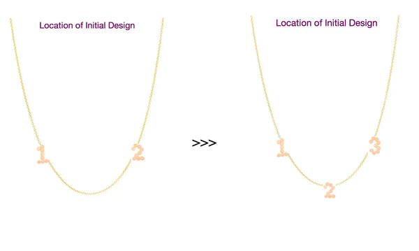 "Add-On" Precious New Initial (s) To An Existing Dana Seng Necklace - Dana Seng Jewelry Collection