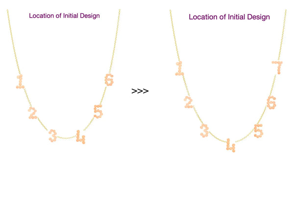 "Add-On" Precious New Initial (s) To An Existing Dana Seng Necklace - Dana Seng Jewelry Collection