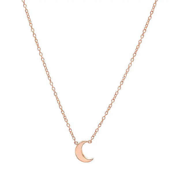 My Moon Gold Necklace - Dana Seng Jewelry Collection