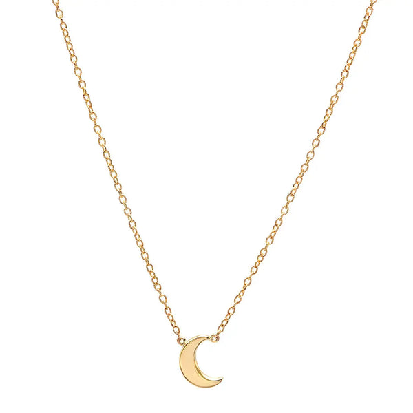 My Moon Gold Necklace - Dana Seng Jewelry Collection