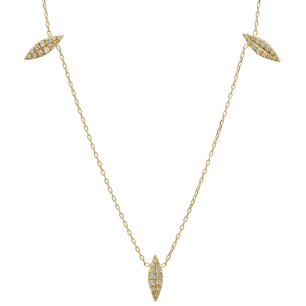 Starburst Diamond Necklace