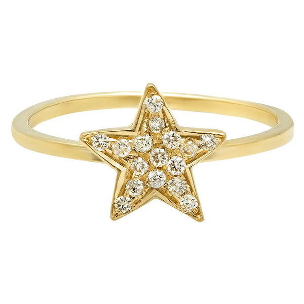 Shooting Star Diamond Ring