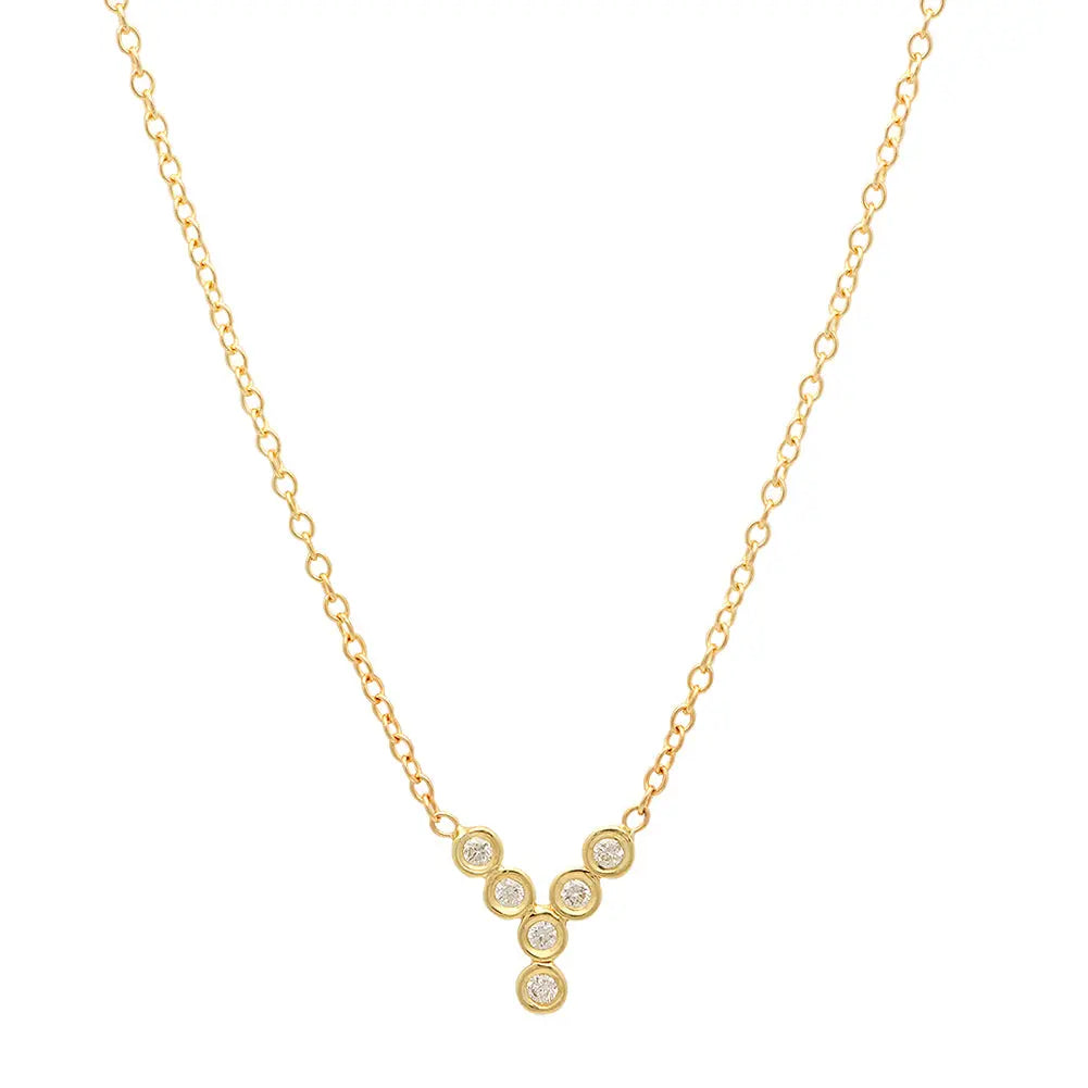 DSJ's Signature Meaningful Birthstone & Initial Necklace