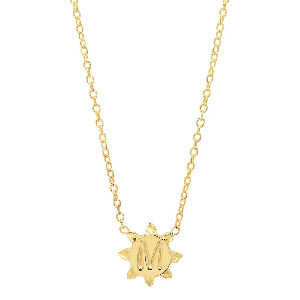 Sunshine Initial Necklace