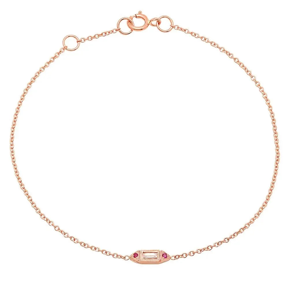 The Modest and Forever After Precious Gemstones Bracelet