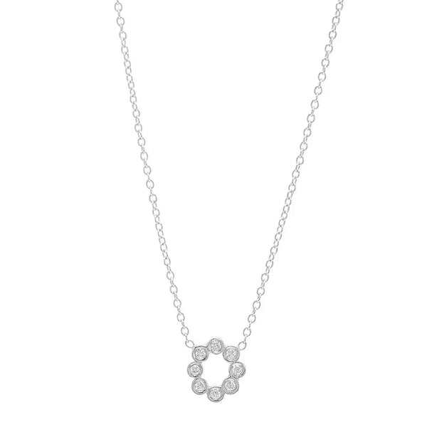 DSJ's Signature Meaningful Birthstone & Initial Necklace - Dana Seng Jewelry Collection