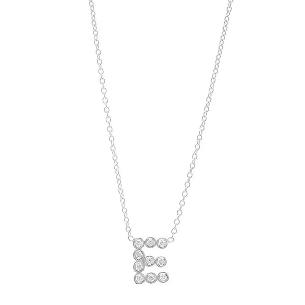 DSJ's Signature Meaningful Birthstone & Initial Necklace - Dana Seng Jewelry Collection