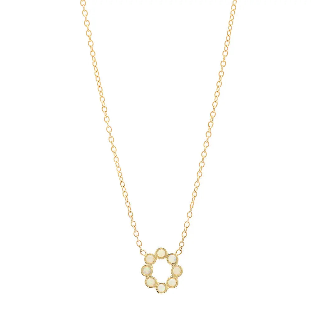 DSJ's Signature Meaningful Birthstone & Initial Necklace