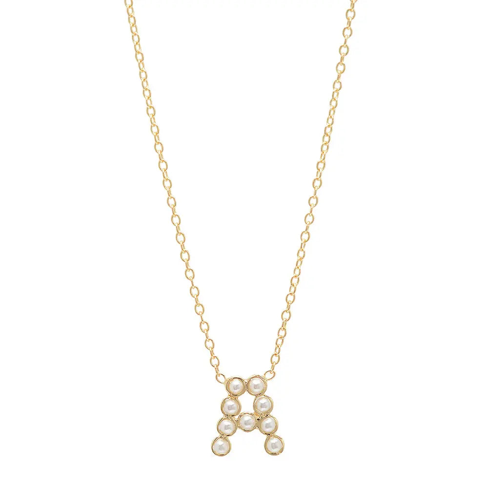 DSJ's Signature Meaningful Birthstone & Initial Necklace