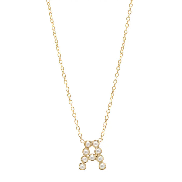 DSJ's Signature Meaningful Birthstone & Initial Necklace - Dana Seng Jewelry Collection