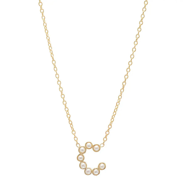 DSJ's Signature Meaningful Birthstone & Initial Necklace - Dana Seng Jewelry Collection