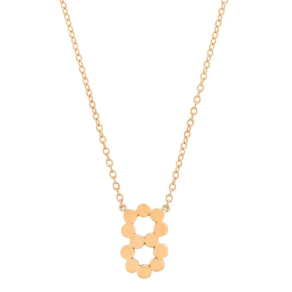 DSJ's Signature Meaningful Gold Number Necklace - Dana Seng Jewelry Collection