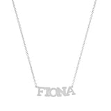 Precious Solid 14k Gold Name Necklace