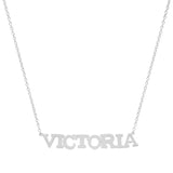 Precious Solid 14k Gold Name Necklace