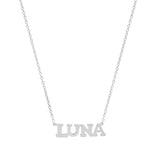 Precious Solid 14k Gold Name Necklace