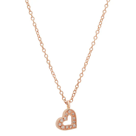 Baby Heart Gold Dangle Ring