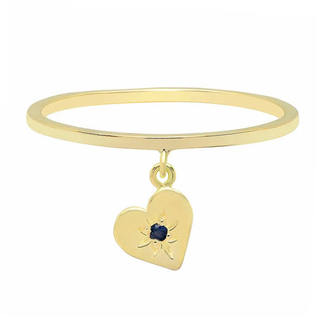 DSJ's Signature Meaningful Birthstone & Initial Ring