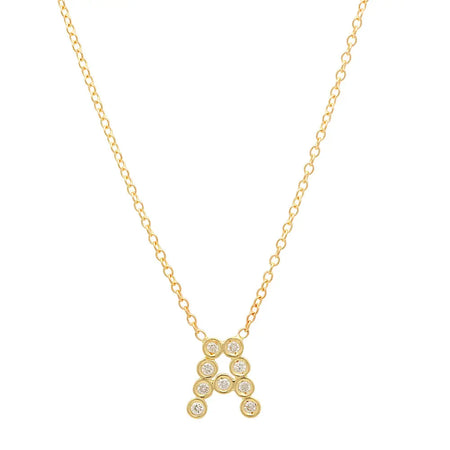 (6 Initials) DSJ's Signature Meaningful Multi Birthstone/Initial Necklace