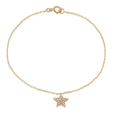 Shiny Star Diamond Bracelet