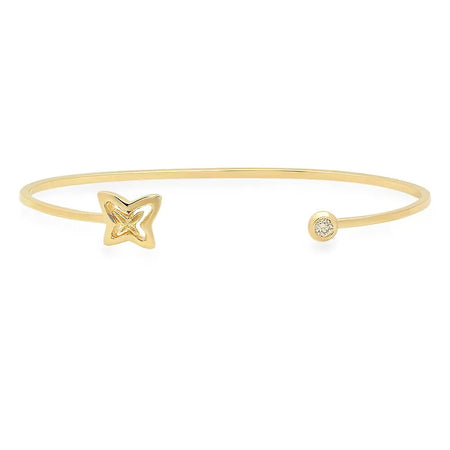 Blazing Fire Diamond Bangle