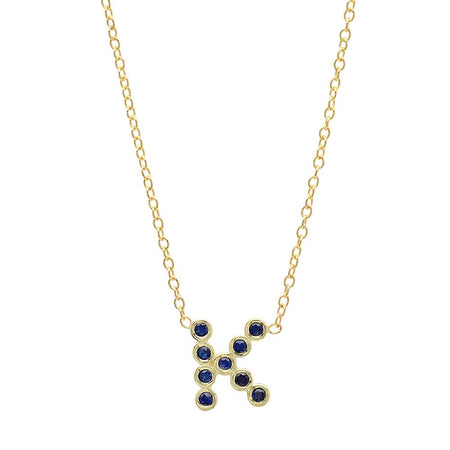 Long-lasting Sapphire Bar Necklace