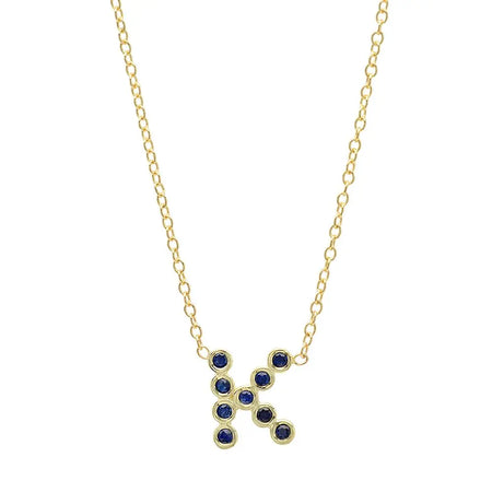 Long-lasting Sapphire Bar Necklace