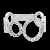 Open Circles Diamond Ring - Dana Seng Jewelry Collection