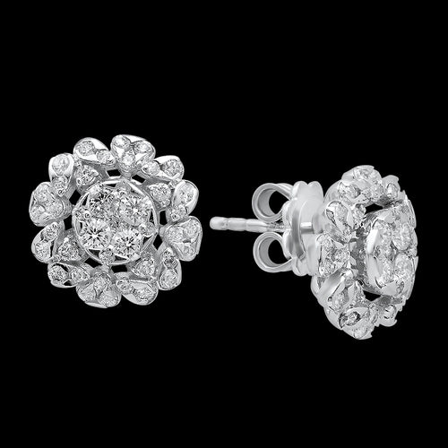 Clusters Diamond Earrings