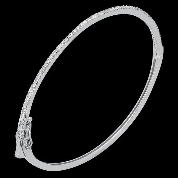 Stackable Diamond Bangle