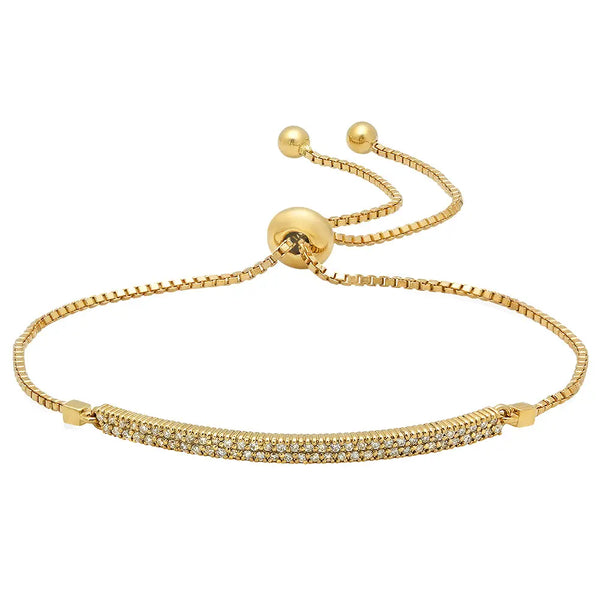 Diamond Bar Bracelet