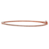 Stackable Diamond Bangle - Dana Seng Jewelry Collection
