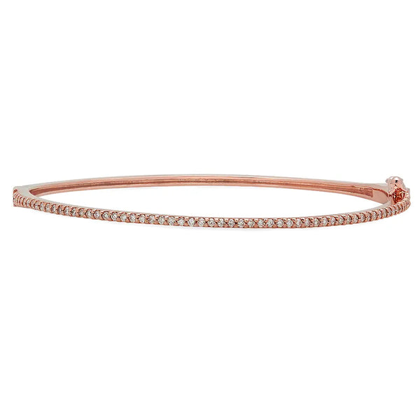 Stackable Diamond Bangle - Dana Seng Jewelry Collection